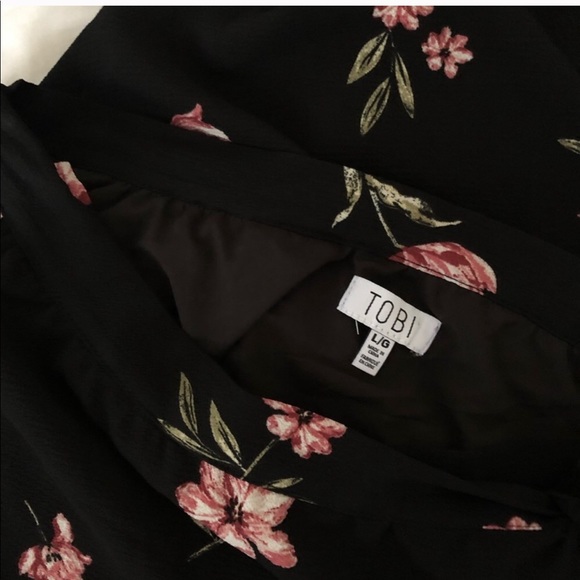 TOBI • two piece floral maxi dress - Picture 6 of 7